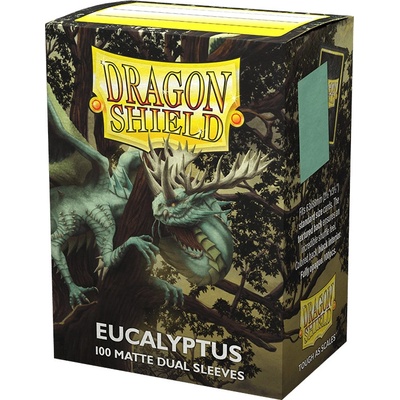 Arcane Tinmen Obaly Dragon Shield Standard size Matte Dual Eucalyptus Lehel (100 sleeves)