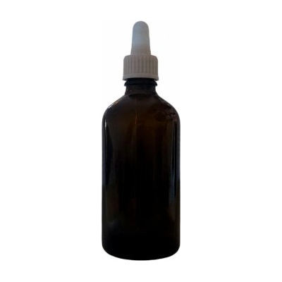 Fľaška sklenená s kvapkadlom 100ml
