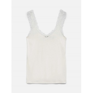 Vero Moda Потник Vero Moda Women's Rosa SL Cami Top - Snow White