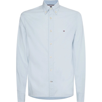 Tommy Hilfiger Риза с дълъг ръкав Tommy Hilfiger Core 1985 Long Sleeve Oxford Shirt - Blue C1S