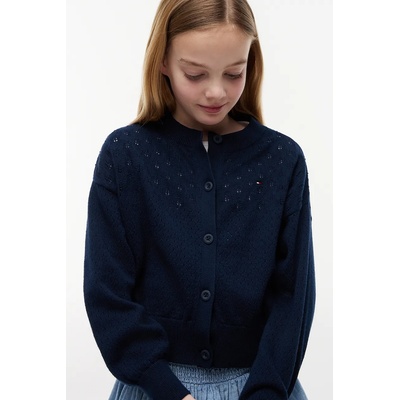 Tommy Hilfiger жилетка за деца от памук (KG0KG09503.128.176.9BY2)