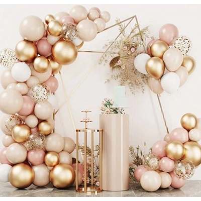 Cakesicq Balónková girlanda staro zlatá