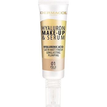 Dermacol Hyaluron make up and sérum 01 Pale 25 g