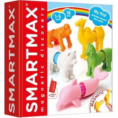 SmartMax Moje první zvířátka z celého světa - 16 ks
