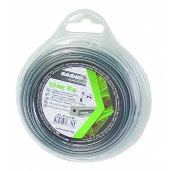 Raider Корда за моторна коса квадратна усилена 2.00mm х 15m