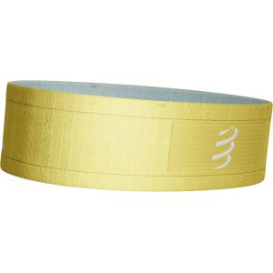 Compressport Чанта за кръст Compressport Free Belt Hip bag - Lemon / Ether - размер M/L (510-5210-0412)
