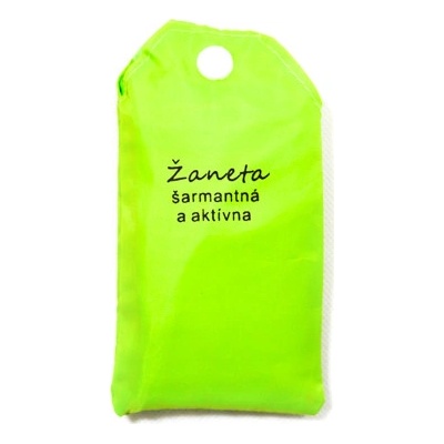 Nákupná taška s menom ŽANETA - šarmantná a aktívna