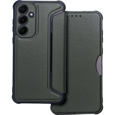 Forcell Противоударен Калъф за Samsung A55, Razor Book Case, Тъмно Зелен (5903396267758)