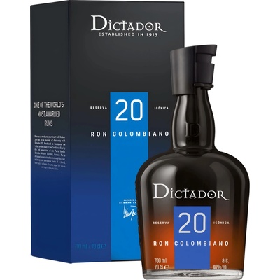 Dictador 20 Reserva Icónica 40% 0,7 l (kartón)