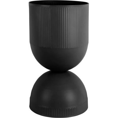 Present Time Метално покритие за кашпа ø 25, 5 cm Tonar - PT LIVING (PT4363BK)