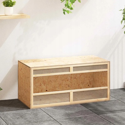 VidaXL terárium kompozitní dřevo 100x47x47 cm