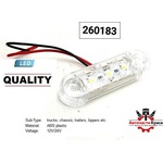 Габарити Led міні - Біл 12-24 V (5бр. пакет)-0171 ('260183)