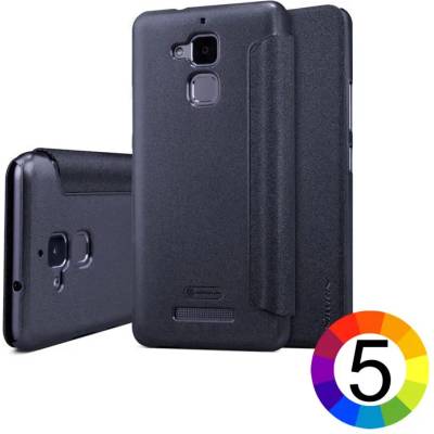 ASUS Zenfone 3 Max ZC520TL Nillkin Кожен калъф и Протектор