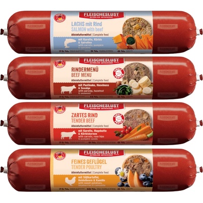 Fleischeslust Classic mix balenie 4 druhy 16 x 400 g