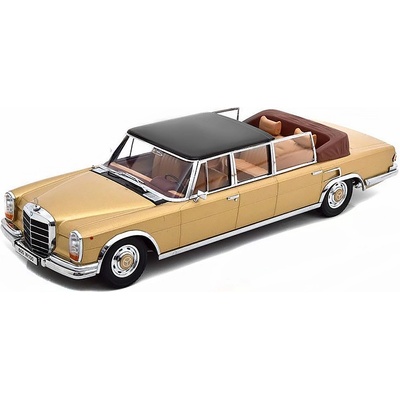KK-Scale Mercedes-Benz S-Class 600 Pullman W100 1964 zlatá 1:18