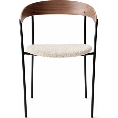 New Works Missing Armchair lacquered walnut / Barnum 24