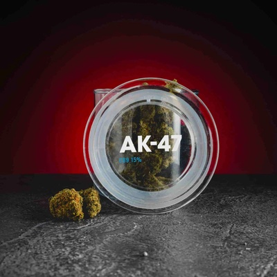 Kratom World CB9 Květy AK-47 15% 5g THC do 1%