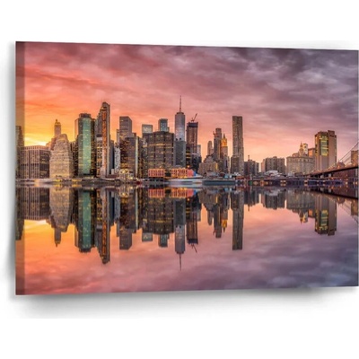 Sablio Obraz New York Západ slnka - 90x60 cm