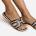 Wheres That From Сандали Wheres That From Wheres Cut Out Strap Detail Flat Sandals - Black