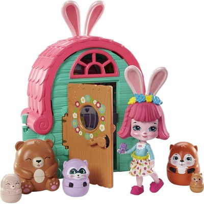 Mattel Enchantimals tajné útočiště nejlepších přátel Bree Bunny Cabin