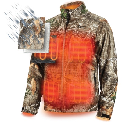 Milwaukee M12 HJ CAMO5-0 M12 Prémiová lovecká vyhřívaná bunda kamufláž