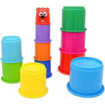 Man Yuk Toys Комплект чаши за подреждане, 11 части (11403)