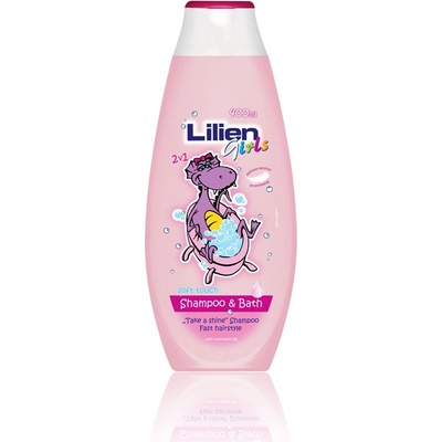 Lilien dětský šampon & pěna 2v1 pro dívky 400 ml