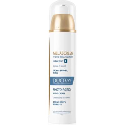 Ducray Melascreen нощен подхранващ крем против пигментни петна и бръчки 50ml