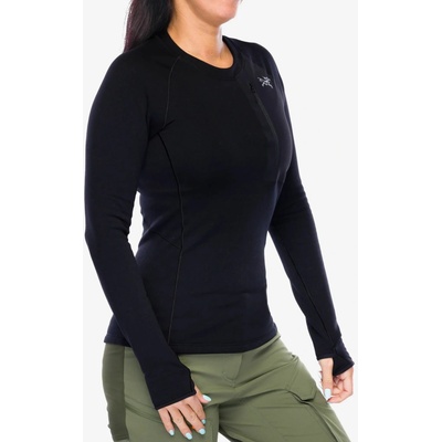 Arcteryx Funkčné tričko dámske Kyanite Baselayer Crew Neck black