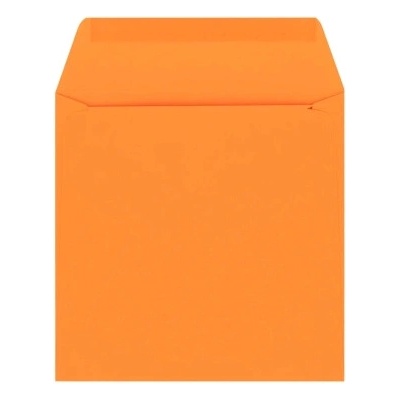 Poštová obálka oranžová 155x155mm