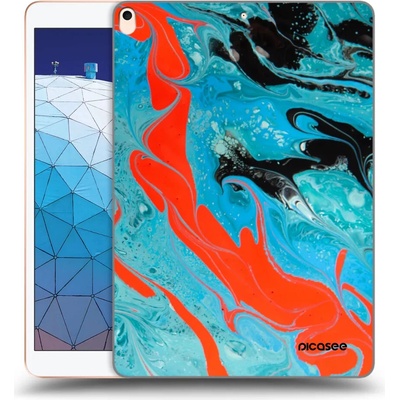 Picasee silikónový čierny obal Apple iPad Air 10.5 2019 3.generace Blue Magma