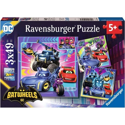 Ravensburger Пъзел Ravensburger от 3 x 49 части - Батуилс (12001056)