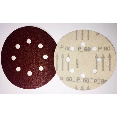 Rozmaring Brúsny kruhový výsek so suchým zipsom 8D 125mm - č. 120