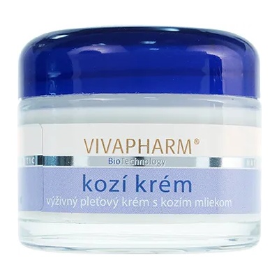 VivaPharm Kozí krém подхранващ крем за кожа с козе мляко 50 мл