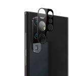 Techsuit Протектор за камера за Samsung Galaxy S23 Ultra - Пълно стъкло за камера - Черен (KF2311503)