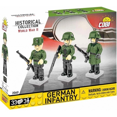 COBI 2060 Německá pěchota 3 figurky s doplňky