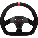 Simagic P-325D Alcantara D-образен (Без хъб) Волан за симулатори (P-325D (SUEDE))