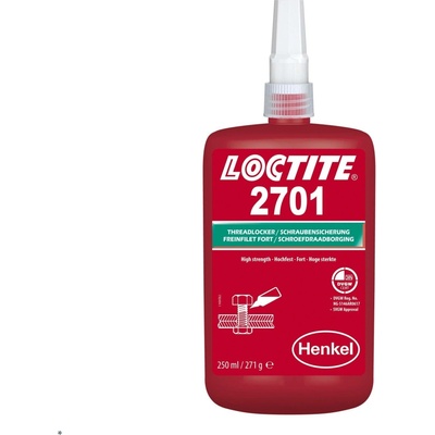 LOCTITE 2701 zajišťovač šroubů VP 250 ml