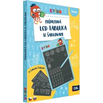 Albi Kvído Průhledná LCD tabulka se šablonami