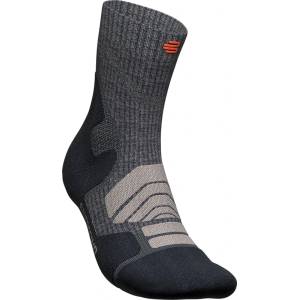 Bauerfeind Sports Мъжки туристически чорапи Bauerfeind sports Outdoor Merino Mid Cut Socks Walking socks - Lava Grey - размер 46-49 (EU) (201-7779-0113)