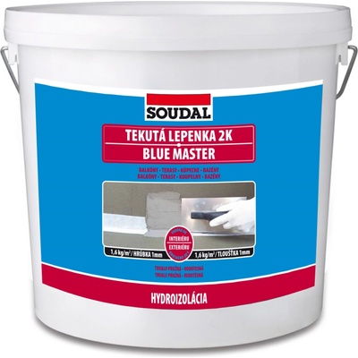 SOUDAL SOUDAL - tekutá Lepenka 2K BLUE MASTER vedro 8 kg