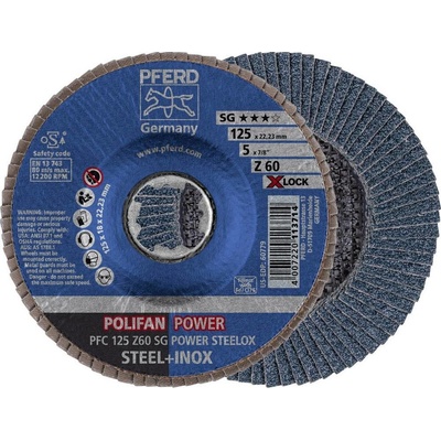 Pferd Vejárovitý brúsny kotúč 125 mm 67786126 10 ks