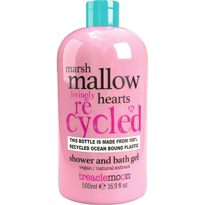 Treaclemoon Marshmallow Hearts sprchový a kúpeľový gél 500 ml