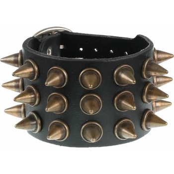 Image 1 of Black & metal гривна spikes 3 - bwz-516