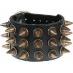 Black & metal гривна spikes 3 - bwz-516