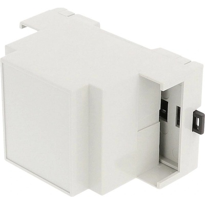 Hammond Electronics 1597DIN2MH53 pouzdro na DIN lištu otevřená 90 x 58 x 36 PPO světle šedá 1 ks – Zboží Mobilmania