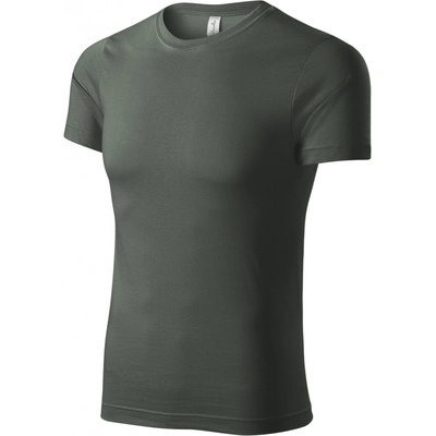 Piccolio Paint Tričko unisex tmavá břidlice