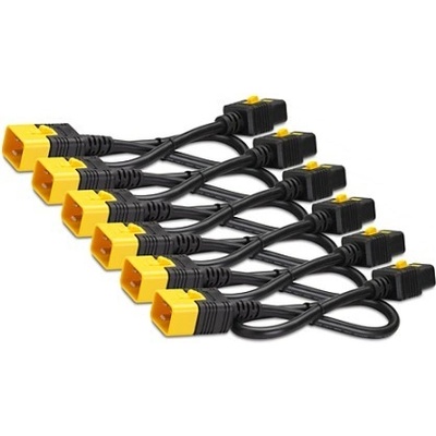 APC APC Power Cord Kit (6 ea), Locking, C19 to C20, 1.2m