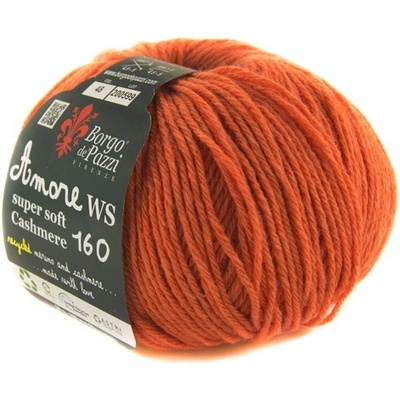 Borgo de' Pazzi Amore WS Super soft Cashmere 160 arancio 48