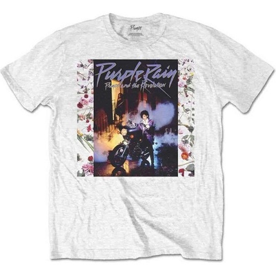 Prince Purple Rain Album White L Риза (PRINTS10MW03)